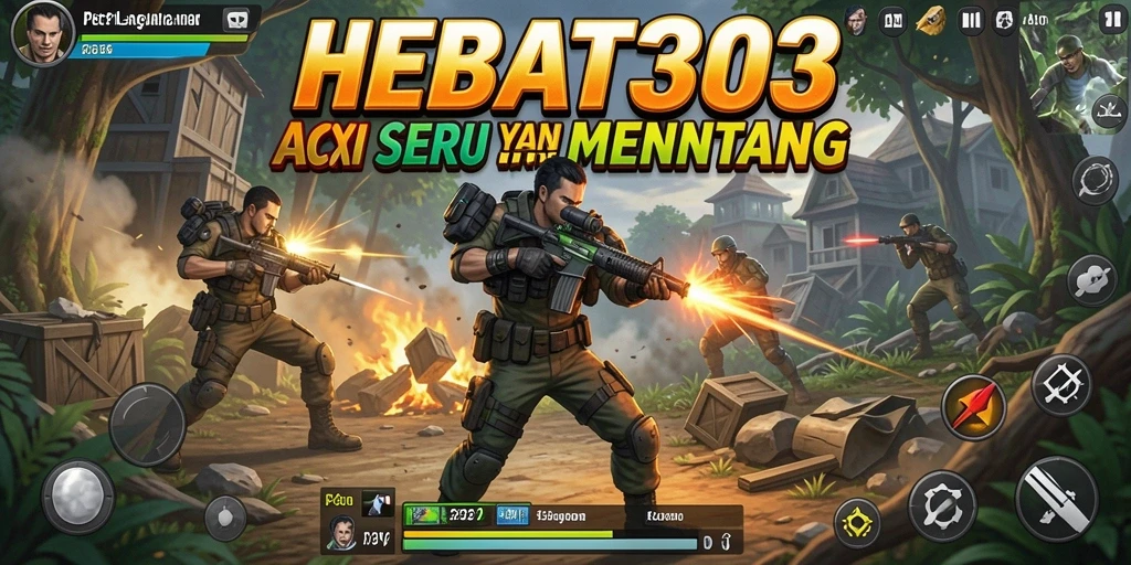 Tampilan gameplay HEBAT303 yang penuh aksi dan seru.