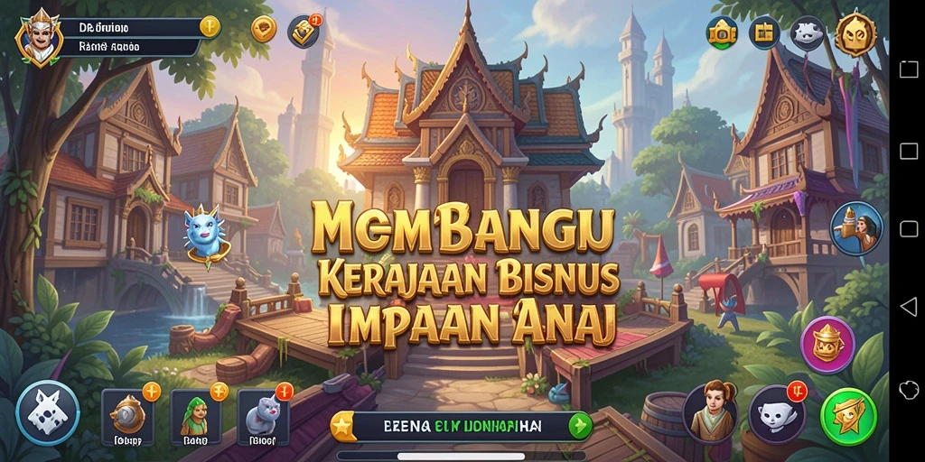 Screenshot utama menunjukkan gameplay dinamis dari IDRRP.