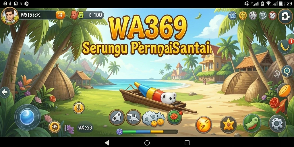 Screenshot WA369 menampilkan momen seru dalam permainan Casual.